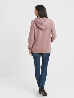 Tog 24 Pink Grey Mia Zip Up Hoodie