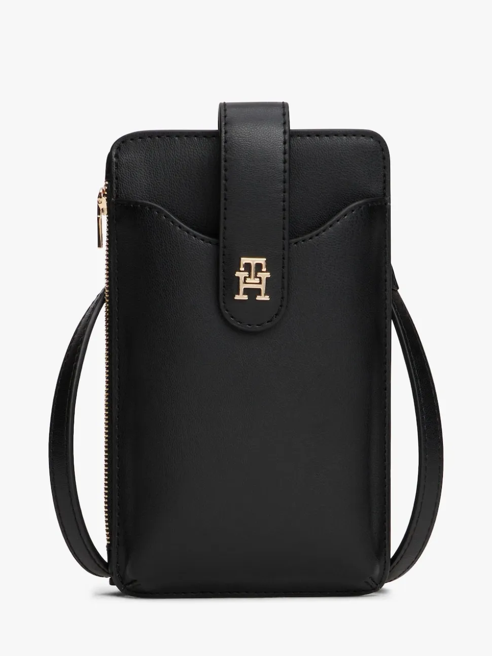 Tommy Hilfiger Black Hilfiger Icon Monogram Phone Pouch