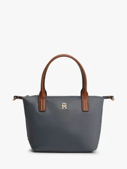 Tommy Hilfiger Grey Webbing Crossbody Tote Bag