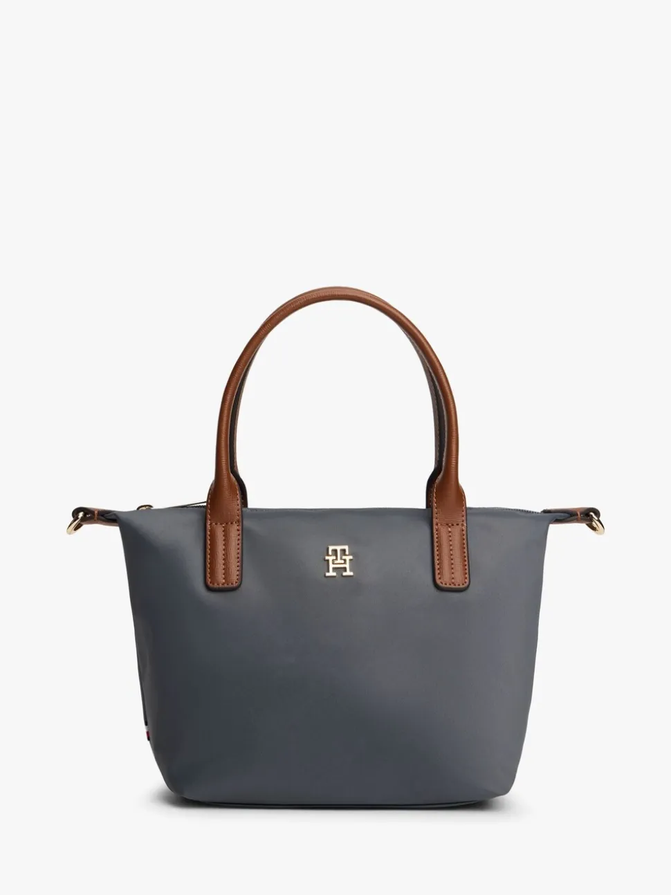 Tommy Hilfiger Grey Webbing Crossbody Tote Bag
