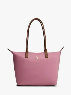 Tommy Hilfiger Pink Monogram Tote Bag
