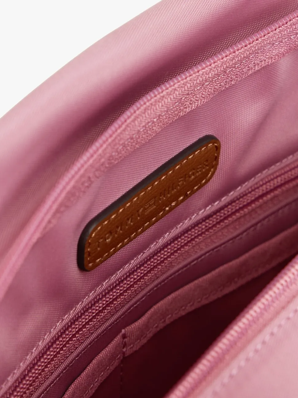 Tommy Hilfiger Pink Monogram Tote Bag