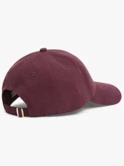 Tommy Hilfiger Red Chic Monogram Twill Baseball Cap