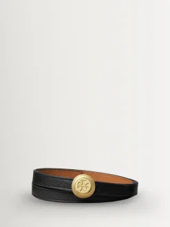 Tory Burch Black Romy Reversible Belt