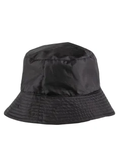 Totes Black Ladies Isotoner Weather Bucket Hat