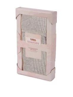 Totes Natural Ladies Cashmere Blend Winter Socks