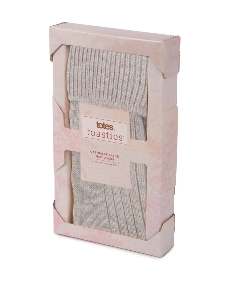 Totes Natural Ladies Cashmere Blend Winter Socks