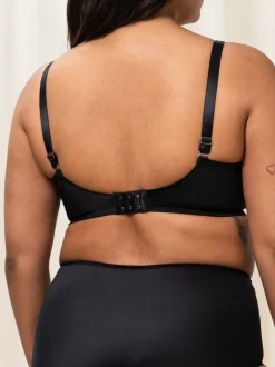 Triumph Black Non Wired True Shape Sensation Minimizer Bra