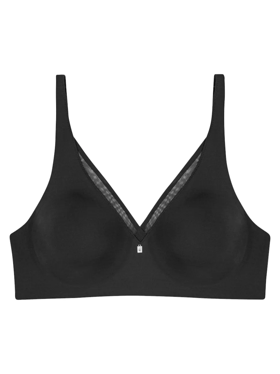Triumph Black Non Wired True Shape Sensation Minimizer Bra