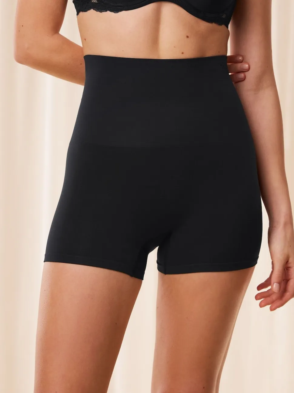 Triumph Black Short Soft Sculpt Bandeau Briefs