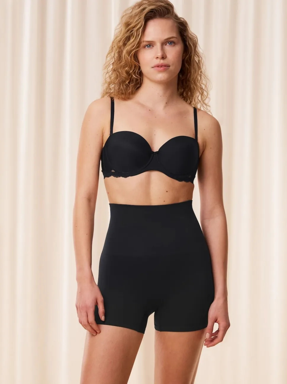 Triumph Black Short Soft Sculpt Bandeau Briefs