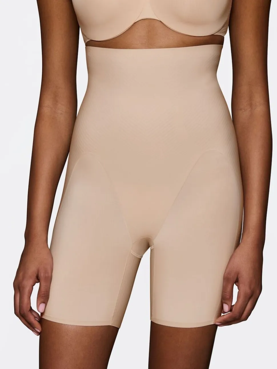 Triumph Nude BMU Illusion Curve Super High Waisted Mid-Thigh Briefs