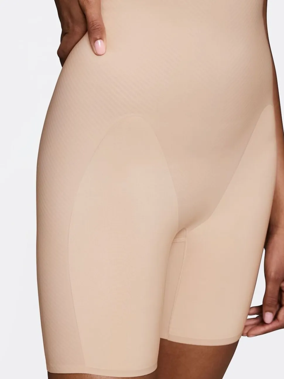 Triumph Nude BMU Illusion Curve Super High Waisted Mid-Thigh Briefs