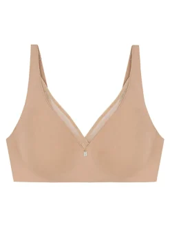 Triumph Nude Non Wired True Shape Sensation Minimizer Bra
