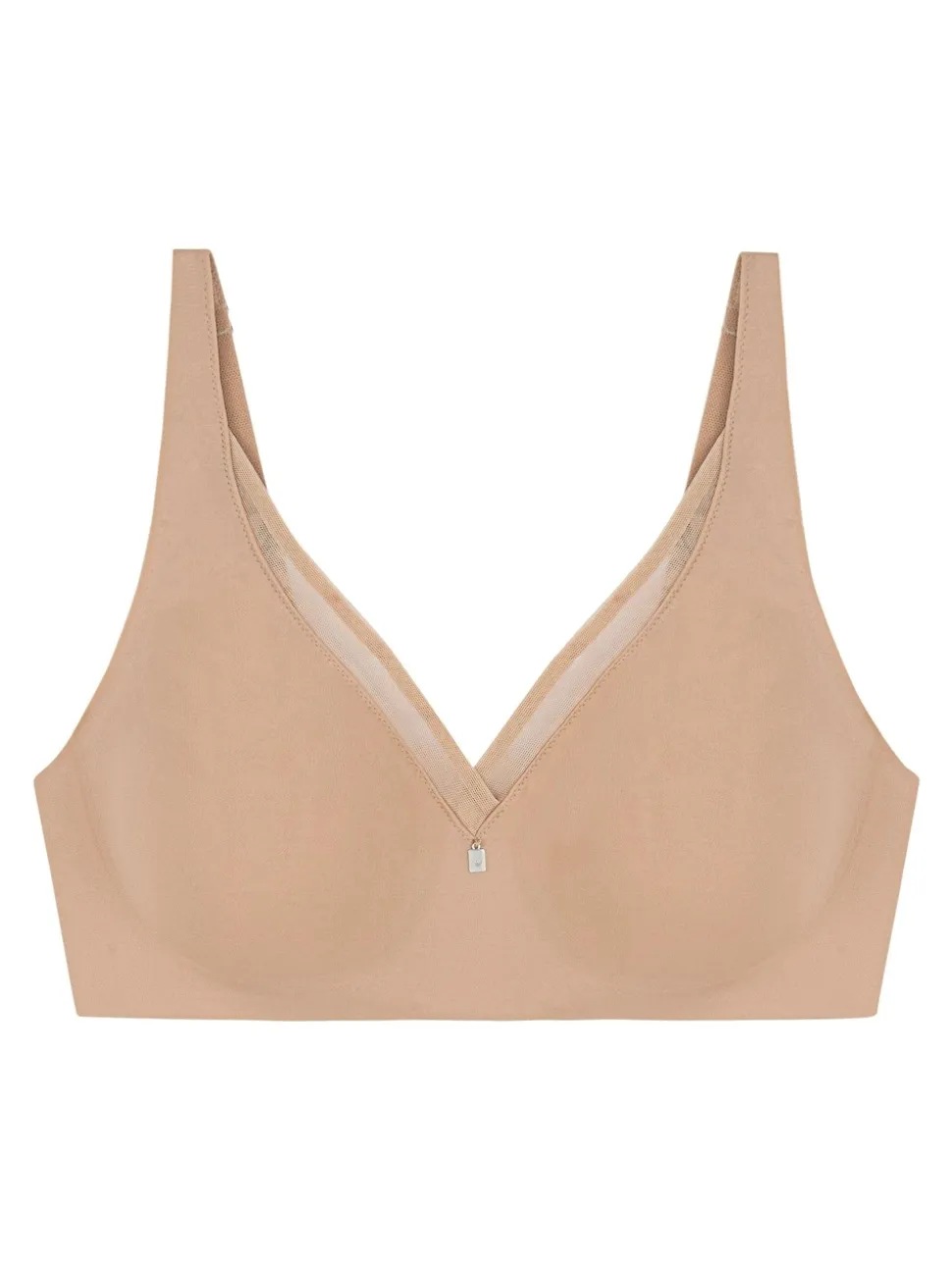 Triumph Nude Non Wired True Shape Sensation Minimizer Bra