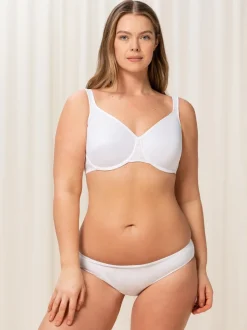 Triumph White Comfort Minimiser Bra