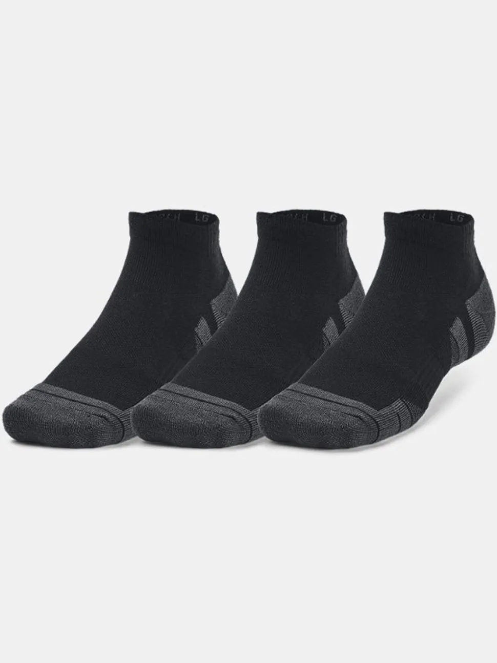 Under Armour Black Tech Low Socks 3 Pack