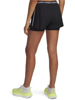 Under Armour Black Tech Play Up 2-in-1 Shorts