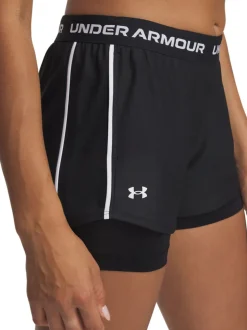 Under Armour Black Tech Play Up 2-in-1 Shorts
