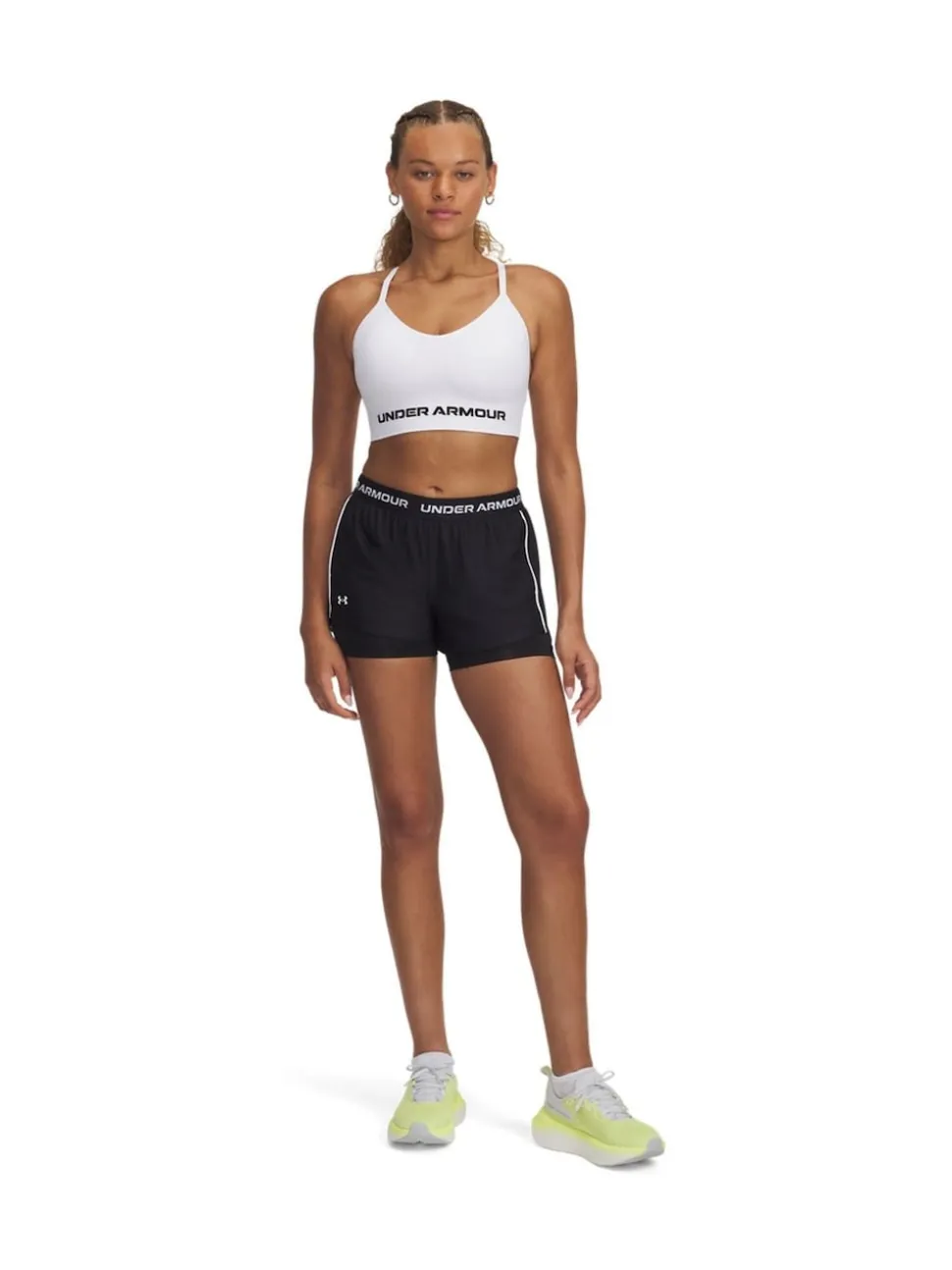Under Armour Black Tech Play Up 2-in-1 Shorts