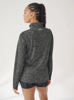 Under Armour Black Tech Twist 1/2 Zip Sweatshirt