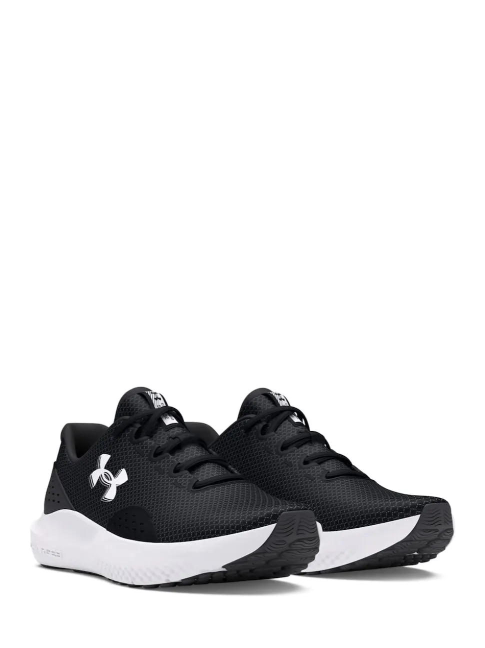 Under Armour Black/Grey Charged Surge Trainers
