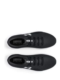 Under Armour Black/Grey Charged Surge Trainers