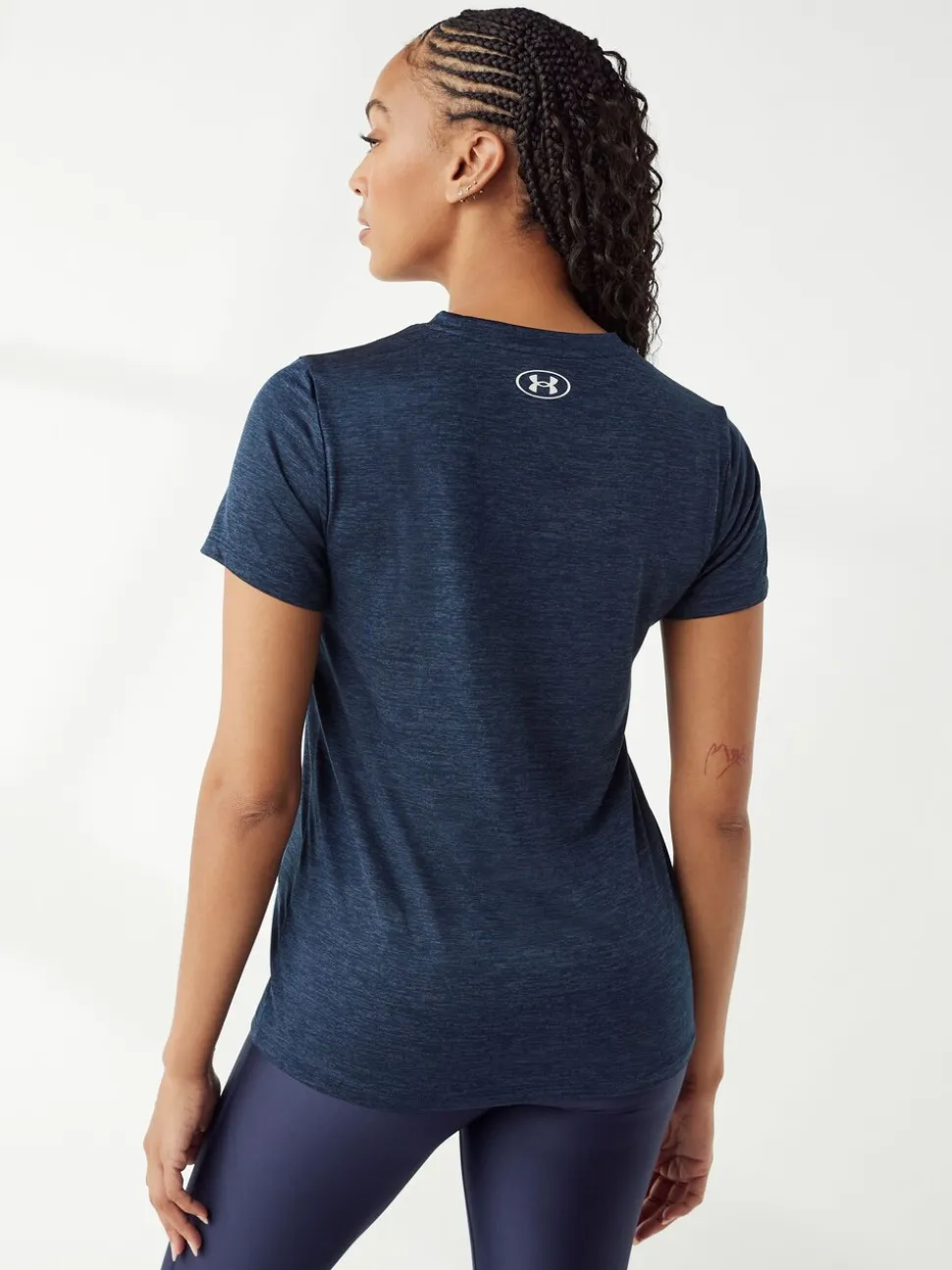 Under Armour Blue Chrome Tech V-Neck T-Shirt
