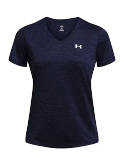 Under Armour Blue Chrome Tech V-Neck T-Shirt