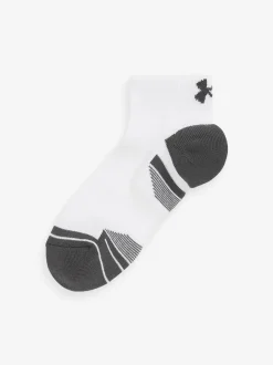 Under Armour White Tech Low Socks 3 Pack