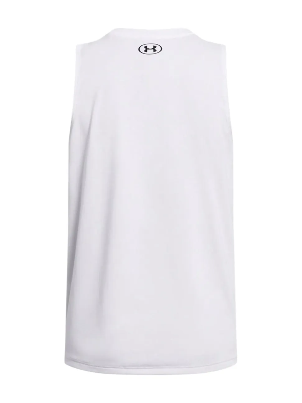 Under Armour White UA Tech Tank Solid T-Shirt