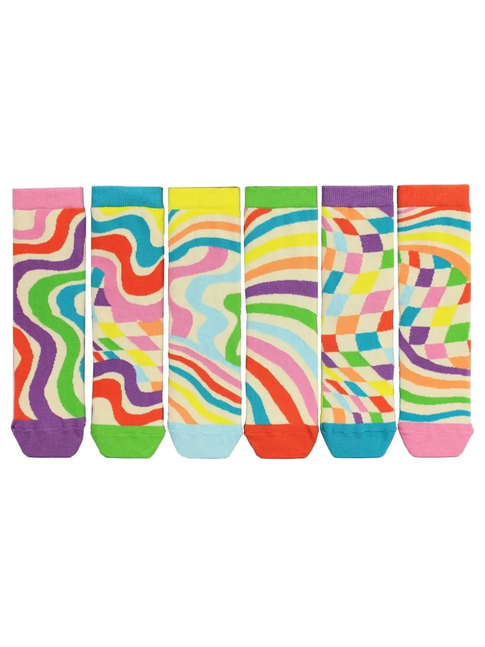 United Odd Socks Pink Stay Groovy Socks 3 pack