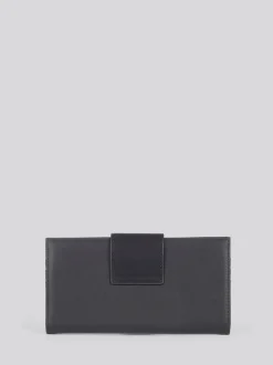 U.S. Polo Assn. Black Womens Romantic Large Card Holder Purse