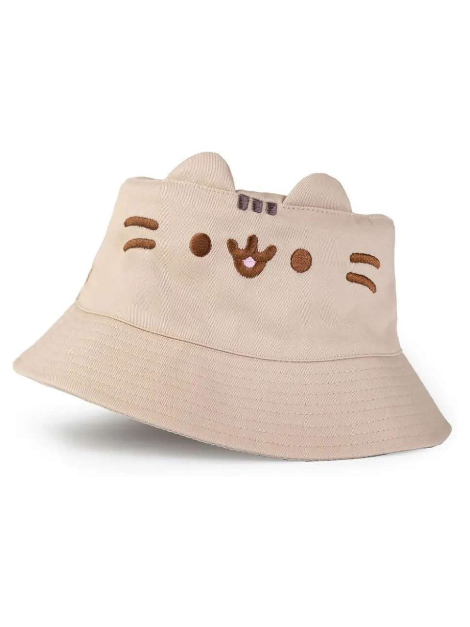 Vanilla Underground Beige Pusheen Womens Bucket Hat