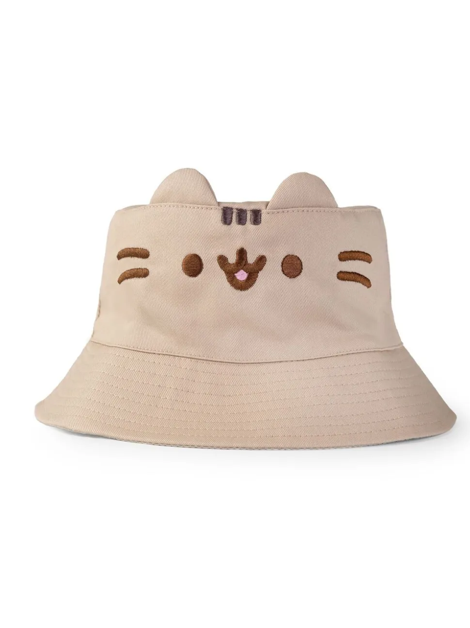 Vanilla Underground Beige Pusheen Womens Bucket Hat