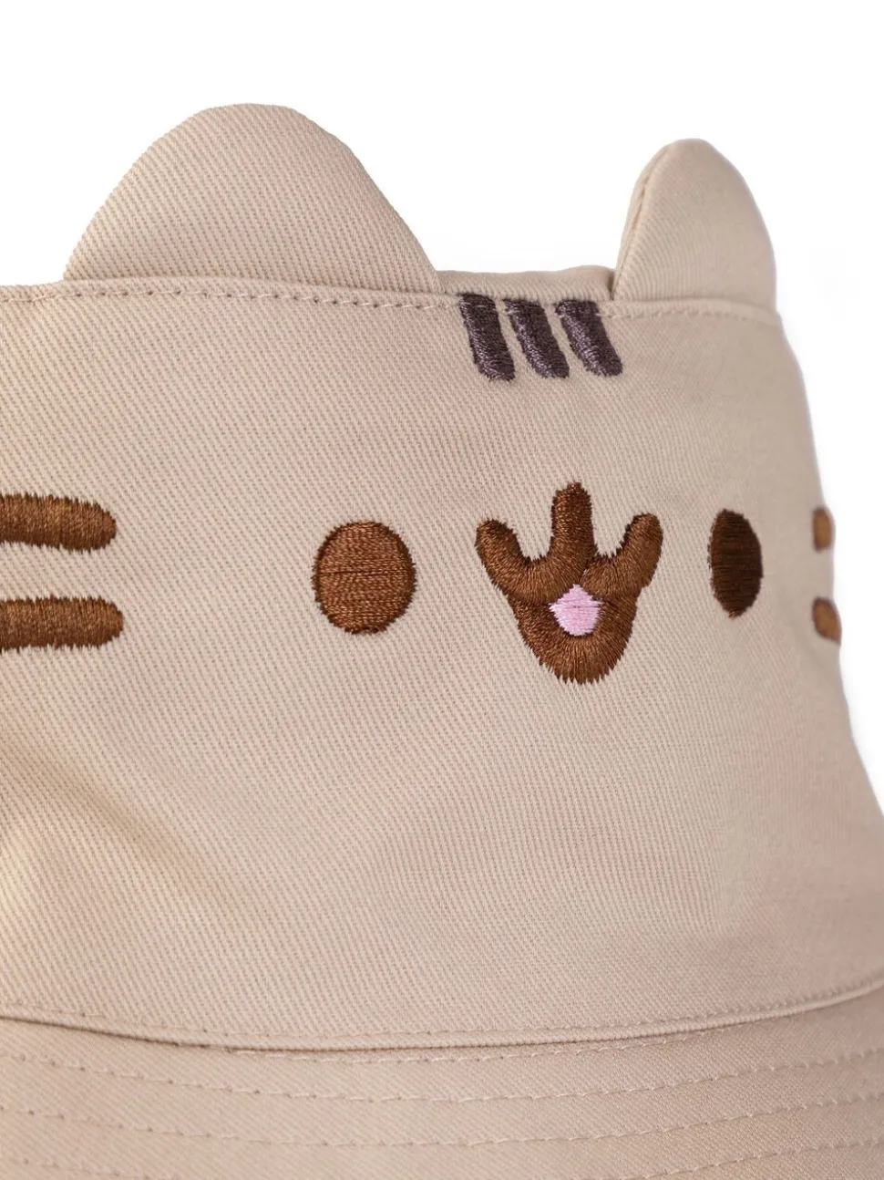 Vanilla Underground Beige Pusheen Womens Bucket Hat