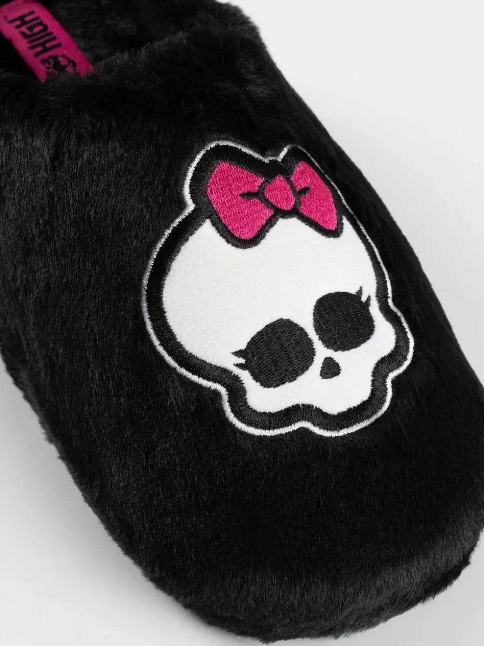 Vanilla Underground Black Monster High Mule Slippers