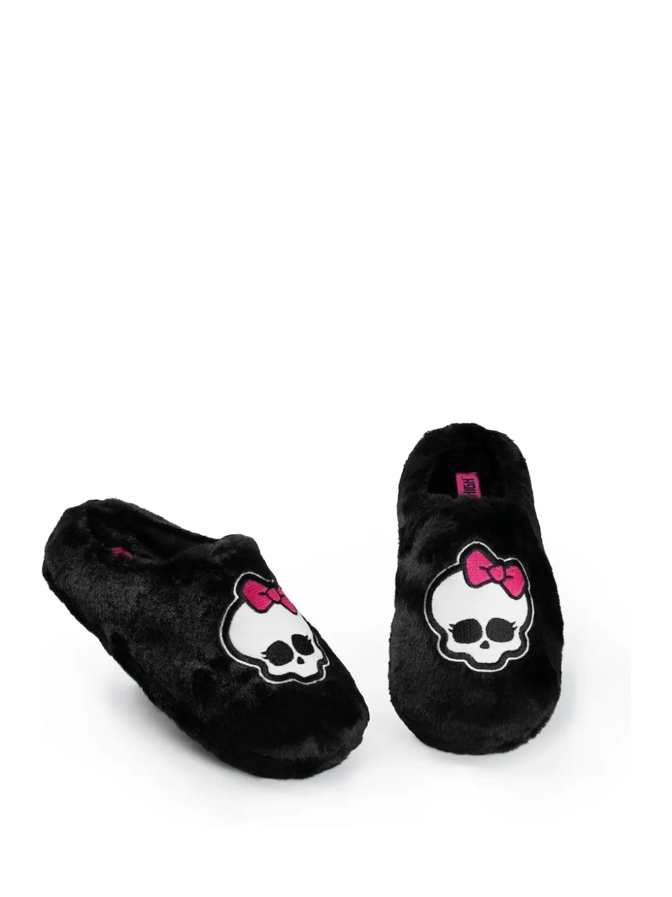 Vanilla Underground Black Monster High Mule Slippers