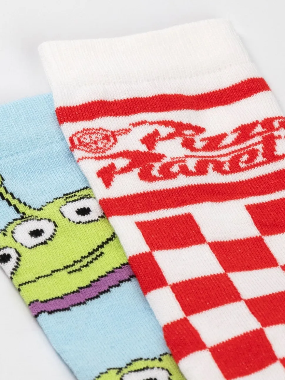 Vanilla Underground Blue Disney Toy Story Unisex Multicoloured Multi Character Calf Socks Set of 5