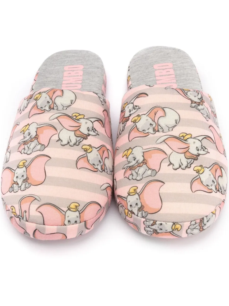 Vanilla Underground Grey Dumbo Womens Winter Mule Slippers