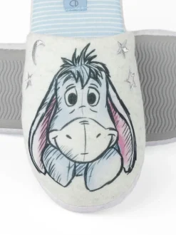 Vanilla Underground White Eeyore Womens Winter Mule Slippers