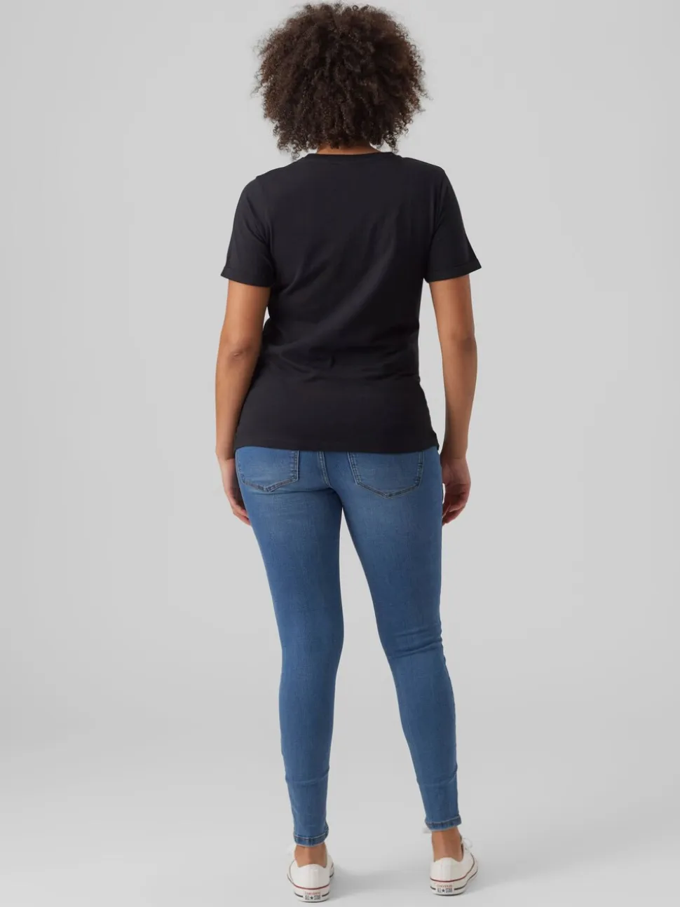 VERO MODA Blue Maternity Over The Bump Stretch Comfort Skinny Jeans