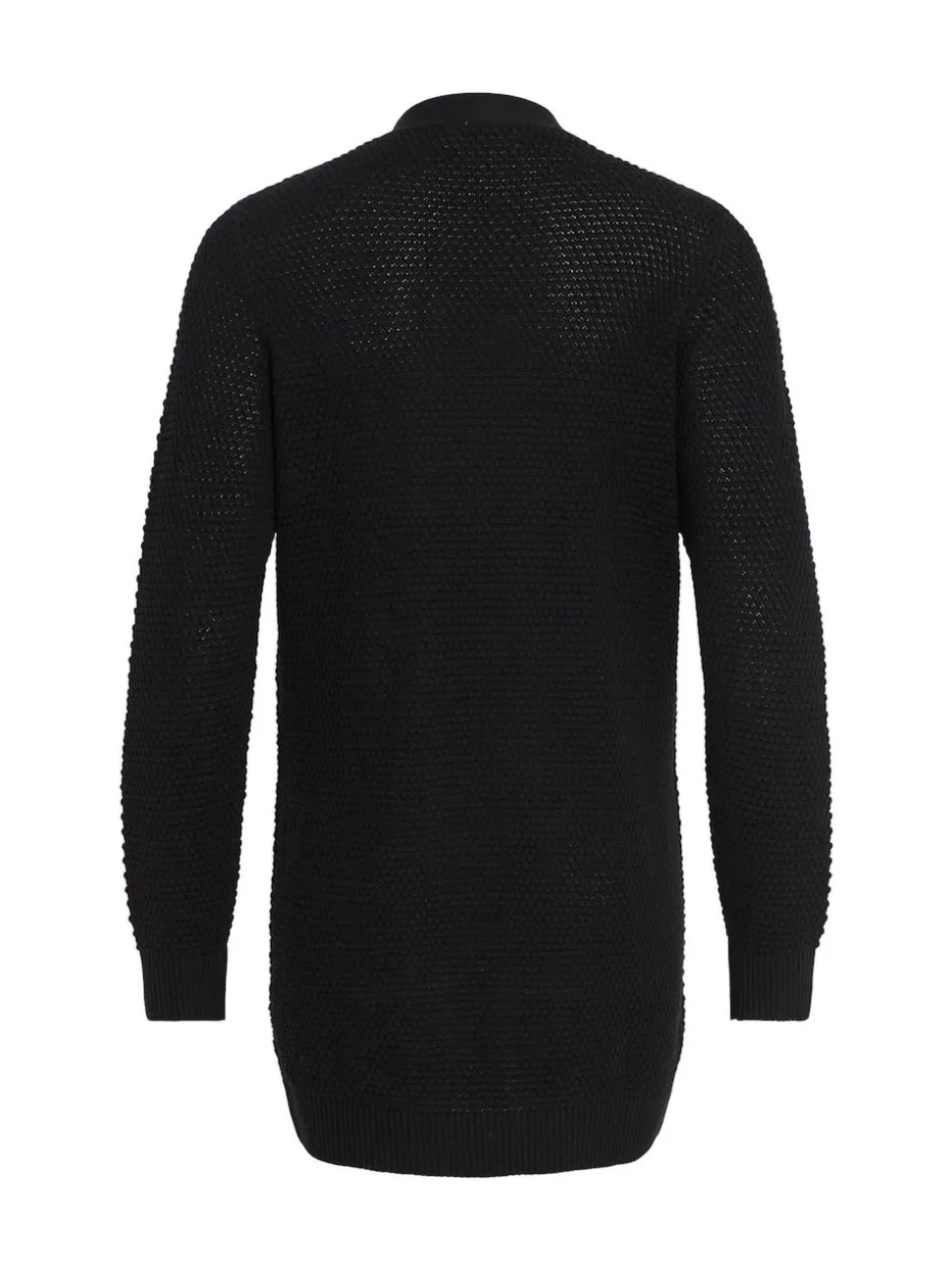 VILA Black Long 100% Cotton Cardigan