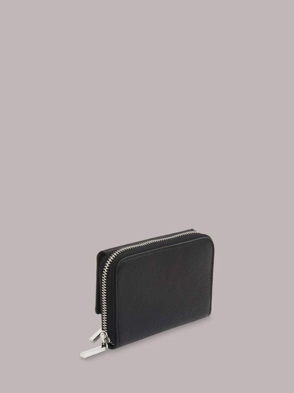 Whistles Black Bibi Zip Purse