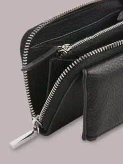 Whistles Black Bibi Zip Purse