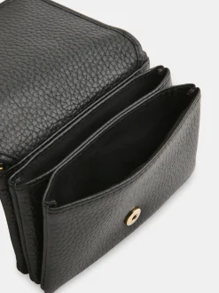 Whistles Black Eli Triple Pouch Compact Purse