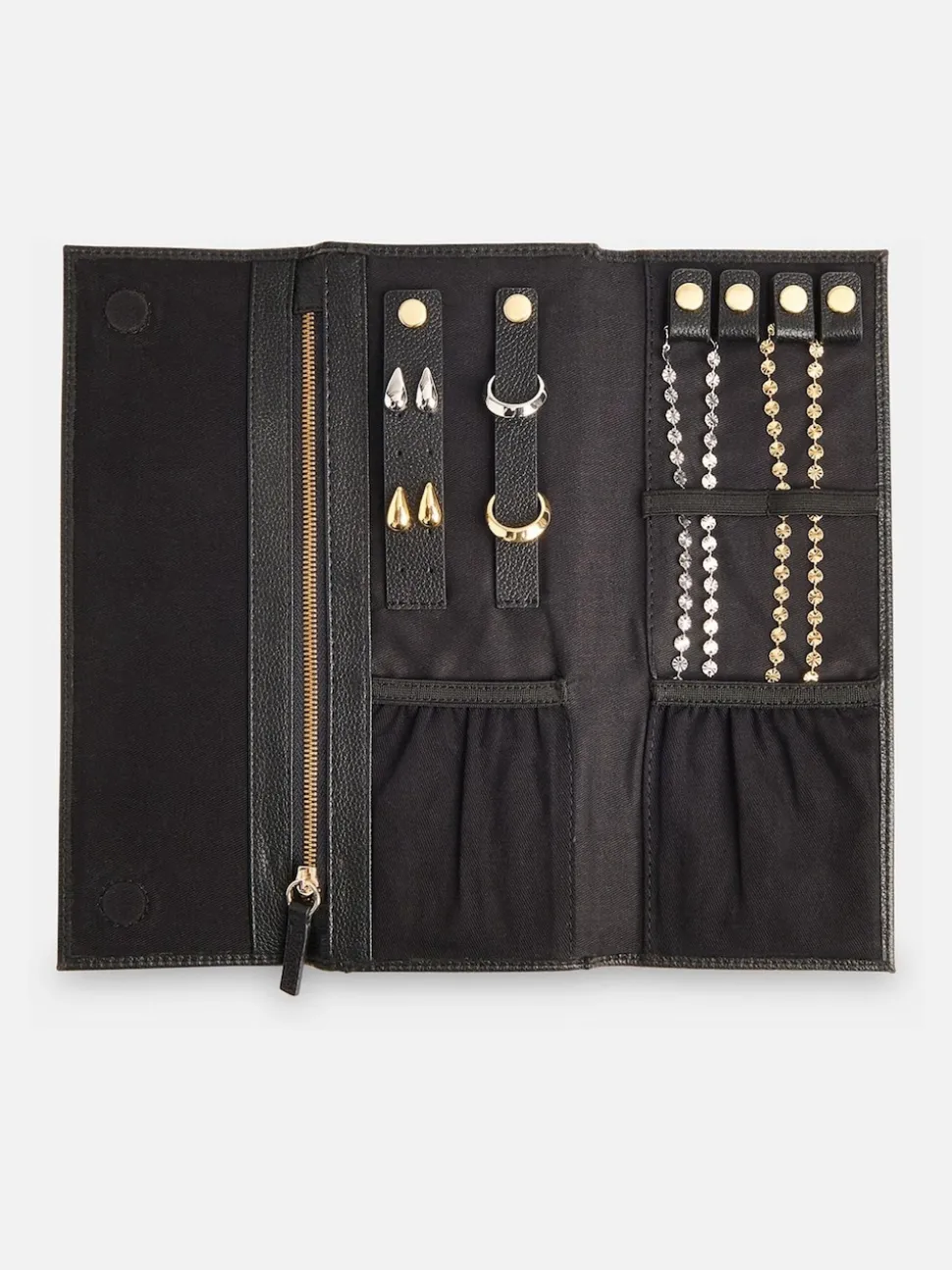 Whistles Black Soft Jewellery Box