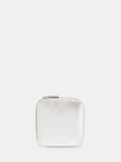 Whistles Silver Aelia Jewellery Box Purse