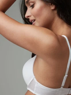 White A-DD Push-Up Triple Boost Plunge Bra