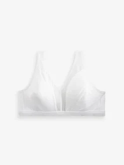 White B-H Total Support Non Wire Ultimate Comfort Bra